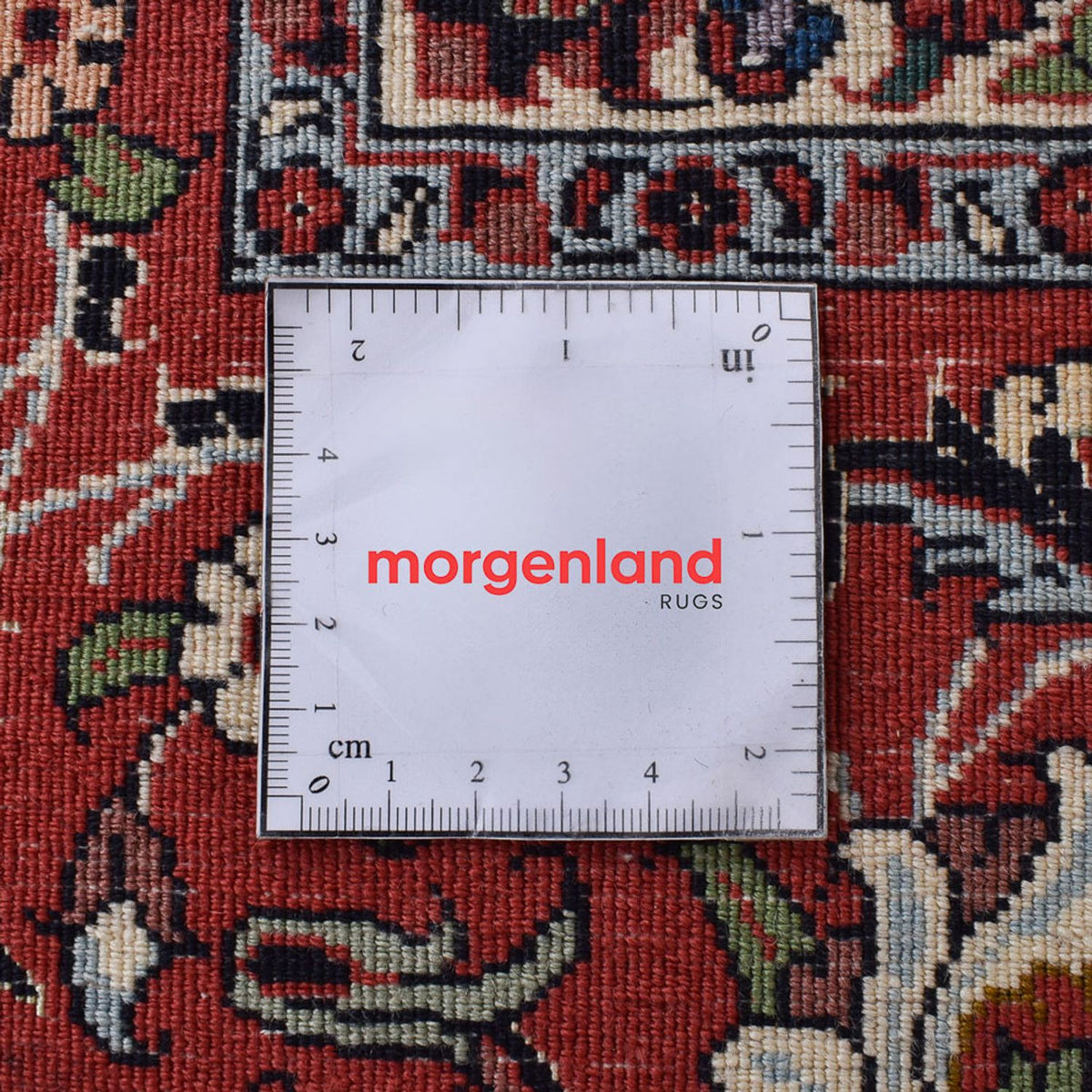 Tapis persan - Bidjar - 350 x 258 cm - bleu foncé