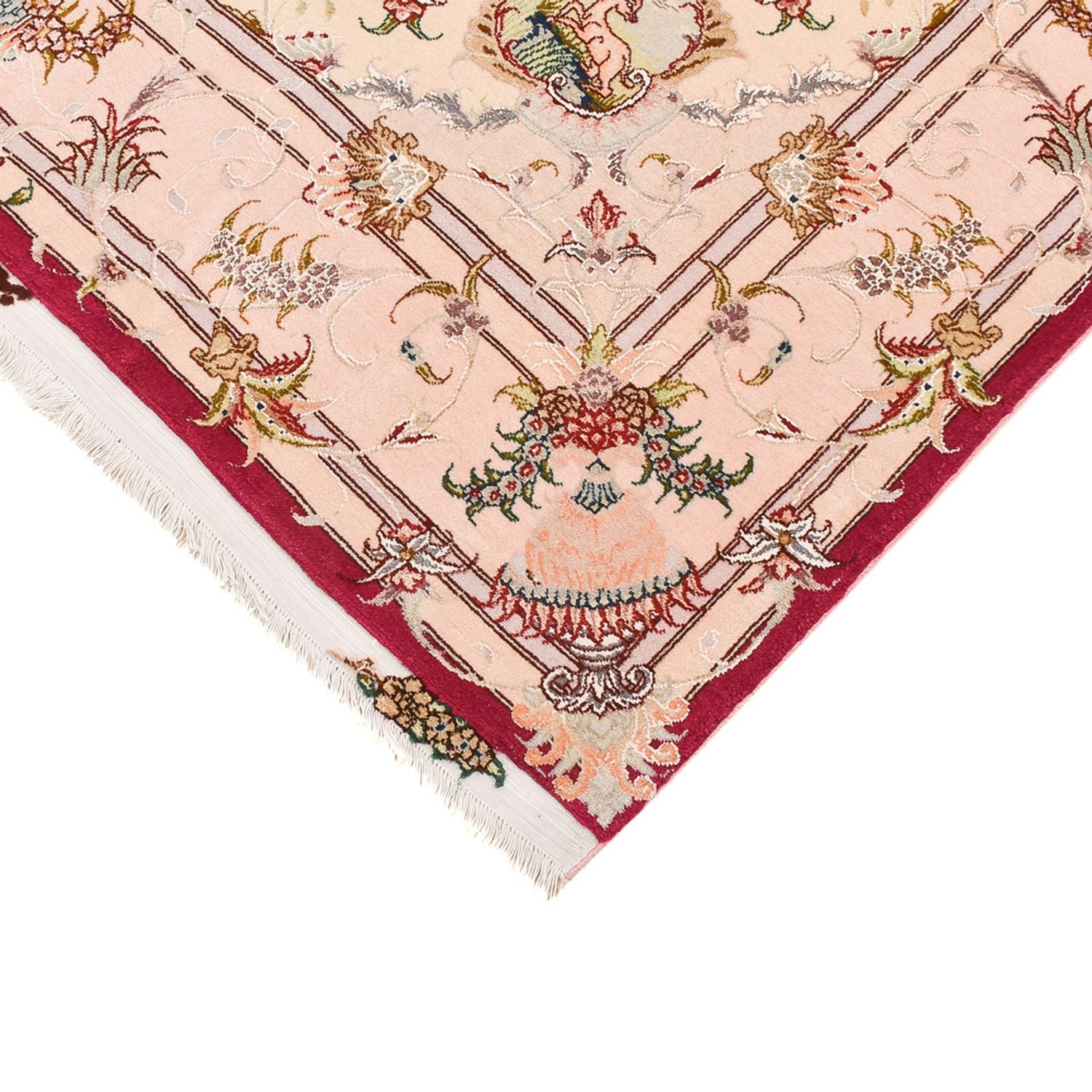 Tapis persan - Tabriz - Royal - 210 x 154 cm - rouge