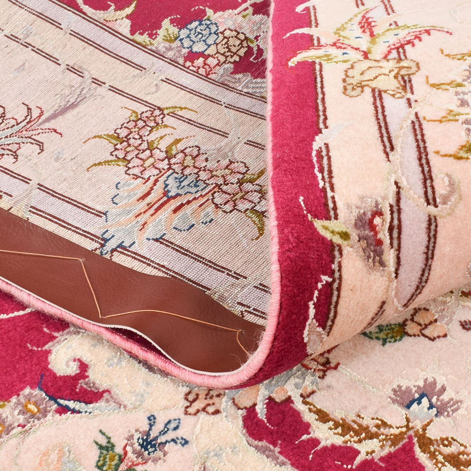 Tapis persan - Tabriz - Royal - 210 x 154 cm - rouge