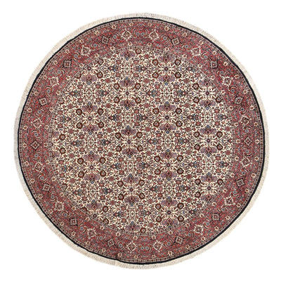Tapis persan - Bidjar ronde  - 250 x 250 cm - rouille