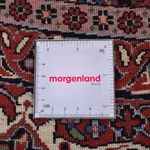 Tapis persan - Bidjar ronde  - 250 x 250 cm - rouille