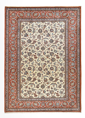 Tapis persan - Classique - 355 x 254 cm - crème