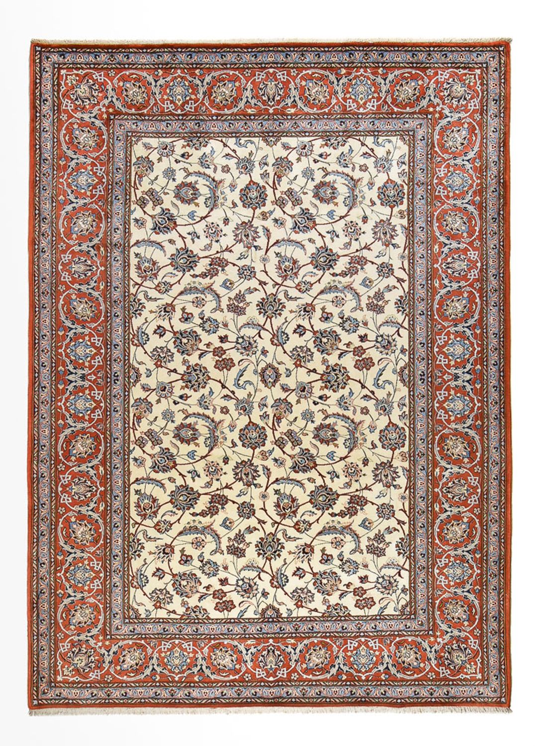 Tapis persan - Classique - 355 x 254 cm - crème