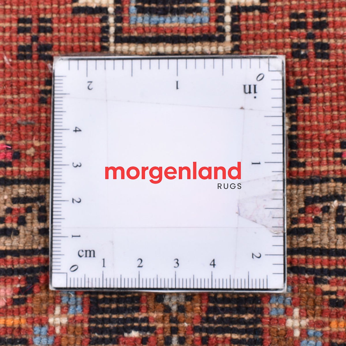 Tapis persan - Nomadic - 124 x 74 cm - rouge clair