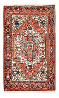 Tapis persan - Nomadic - 123 x 75 cm - rouge clair