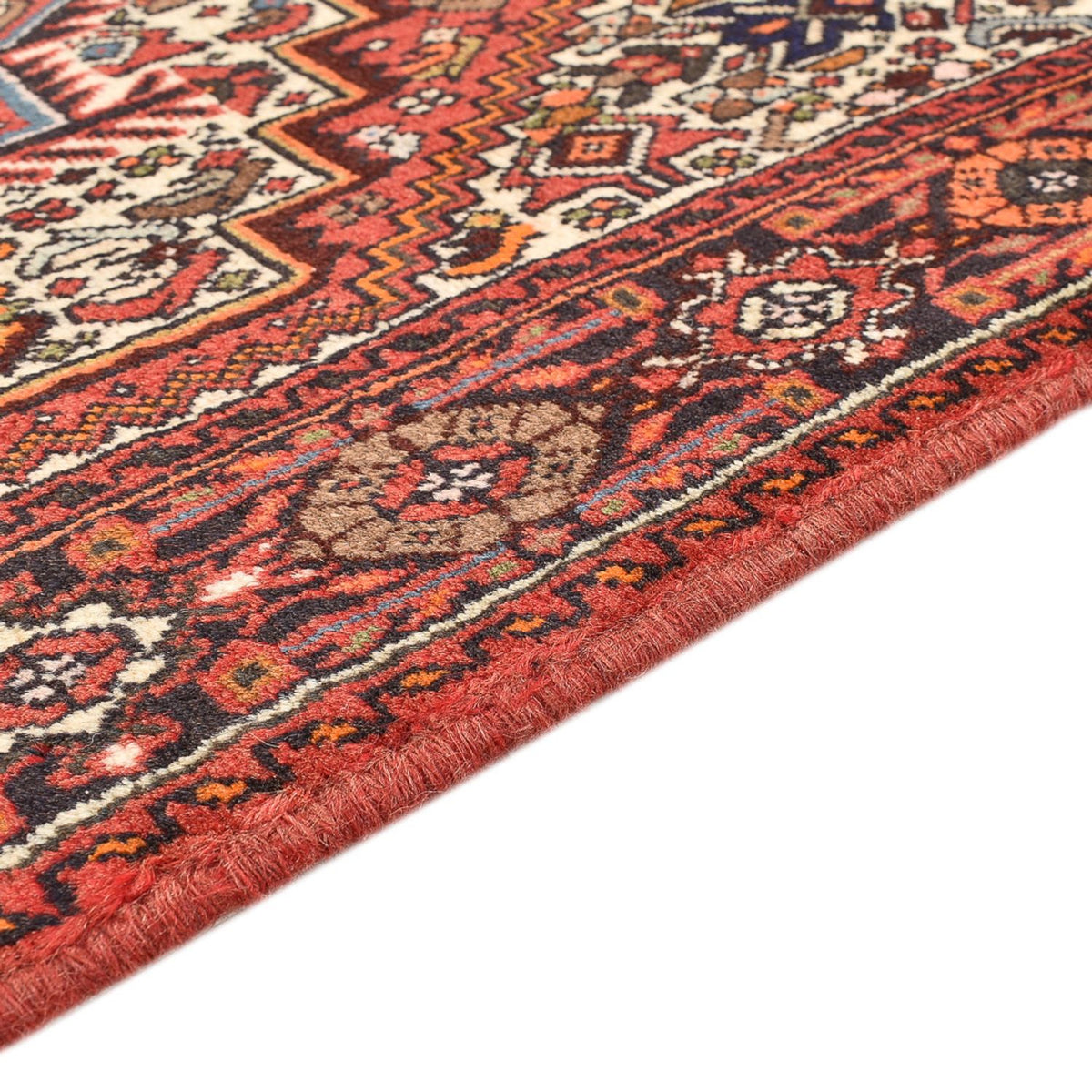 Tapis persan - Nomadic - 123 x 75 cm - rouge clair