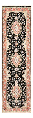 Tapis de couloir Tapis persan - Tabriz - Royal - 300 x 83 cm - bleu foncé