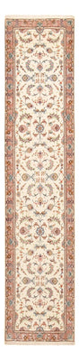 Tapis de couloir Tapis persan - Tabriz - Premium - 347 x 77 cm - beige