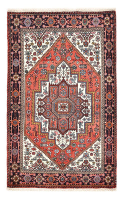 Tapis persan - Nomadic - 123 x 76 cm - rouge