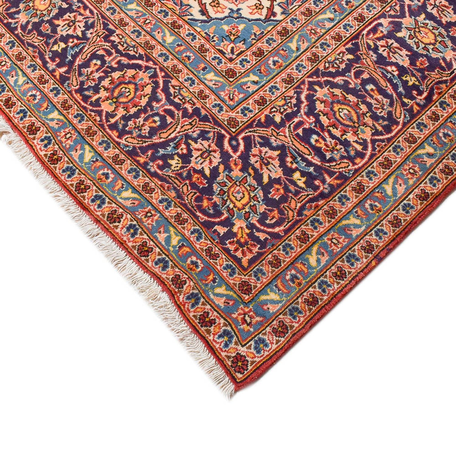 Tapis persan - Keshan - 340 x 248 cm - rouge