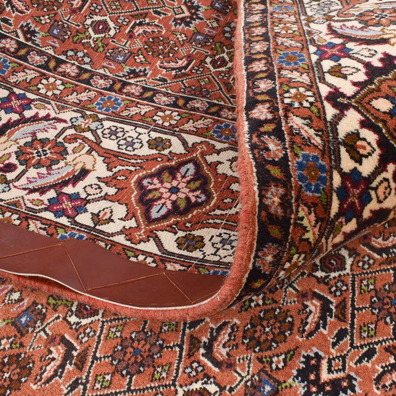 Tapis de couloir Tapis persan - Bidjar - 392 x 200 cm - rouille