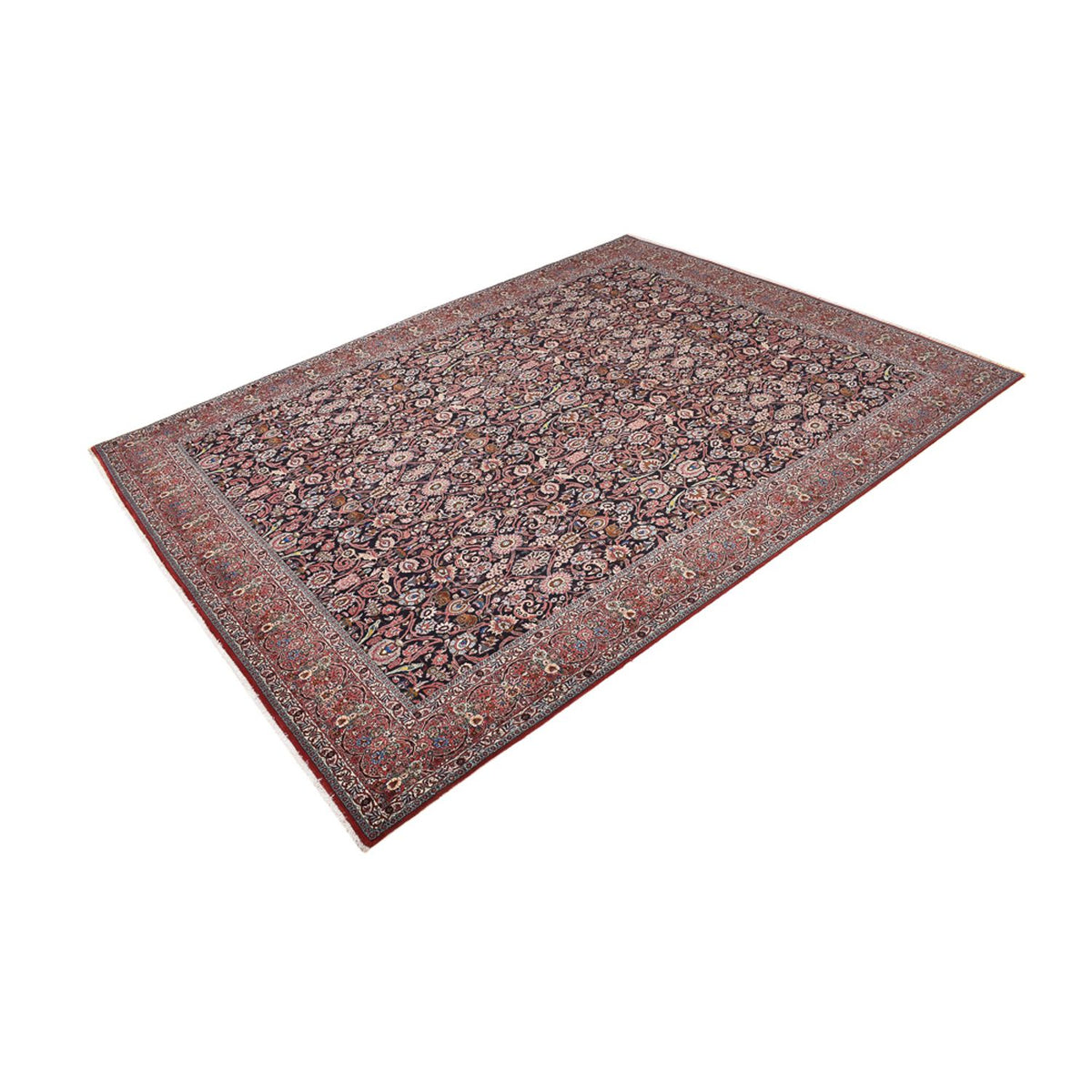 Tapis persan - Bidjar - 400 x 304 cm - marron
