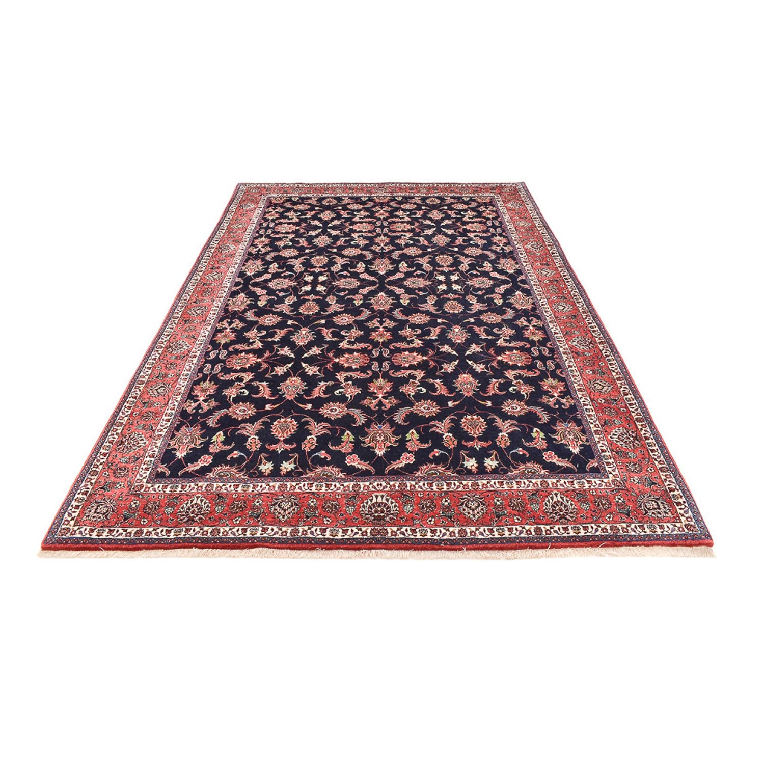 Tapis persan - Bidjar - 298 x 202 cm - bleu foncé