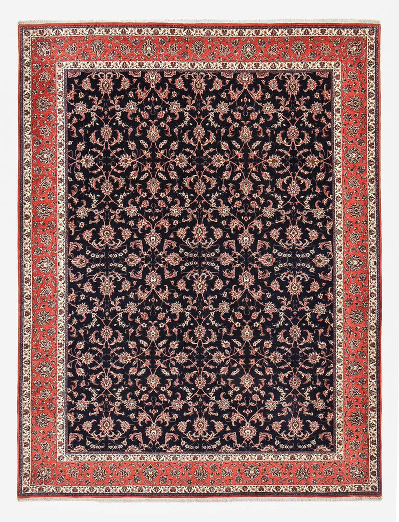 Tapis persan - Bidjar - 400 x 301 cm - bleu foncé