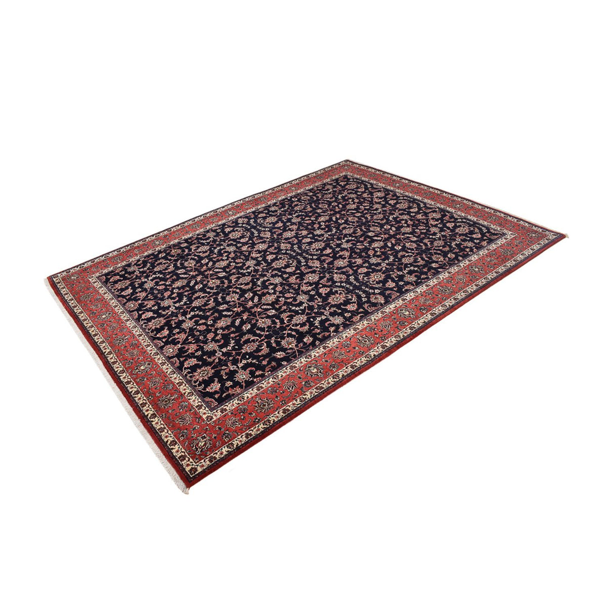 Tapis persan - Bidjar - 400 x 301 cm - bleu foncé