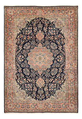 Tapis persan - Royal - 294 x 200 cm - bleu foncé