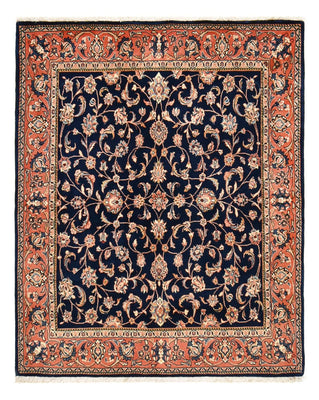 Tapis persan - Classique - 170 x 136 cm - bleu foncé