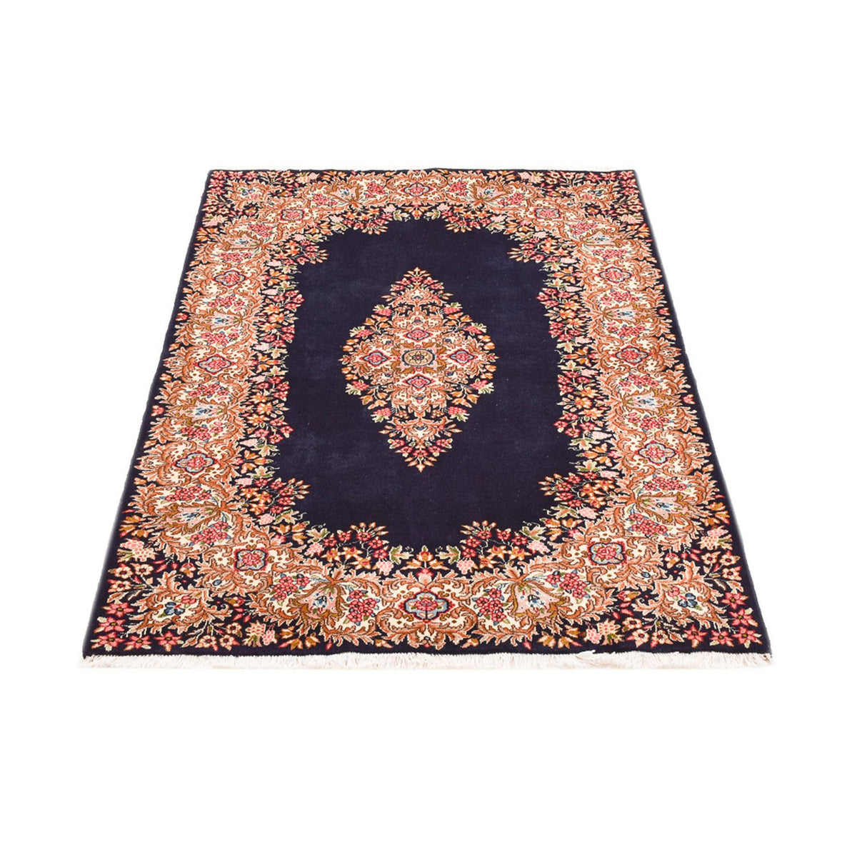 Tapis persan - Royal - 158 x 115 cm - bleu foncé