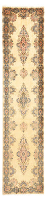 Tapis de couloir Tapis persan - Royal - 392 x 90 cm - beige