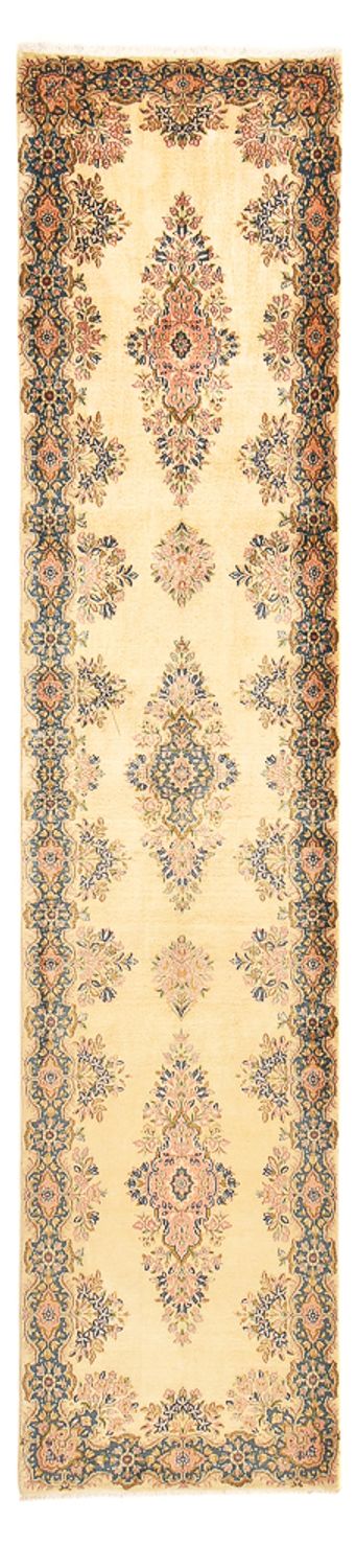 Tapis de couloir Tapis persan - Royal - 392 x 90 cm - beige