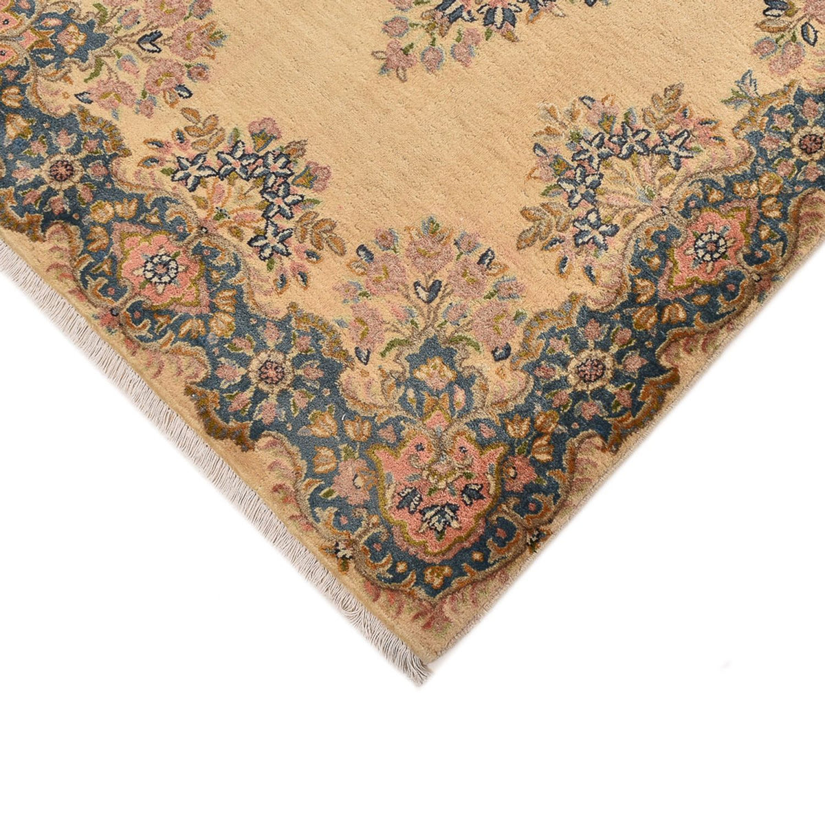 Tapis de couloir Tapis persan - Royal - 392 x 90 cm - beige