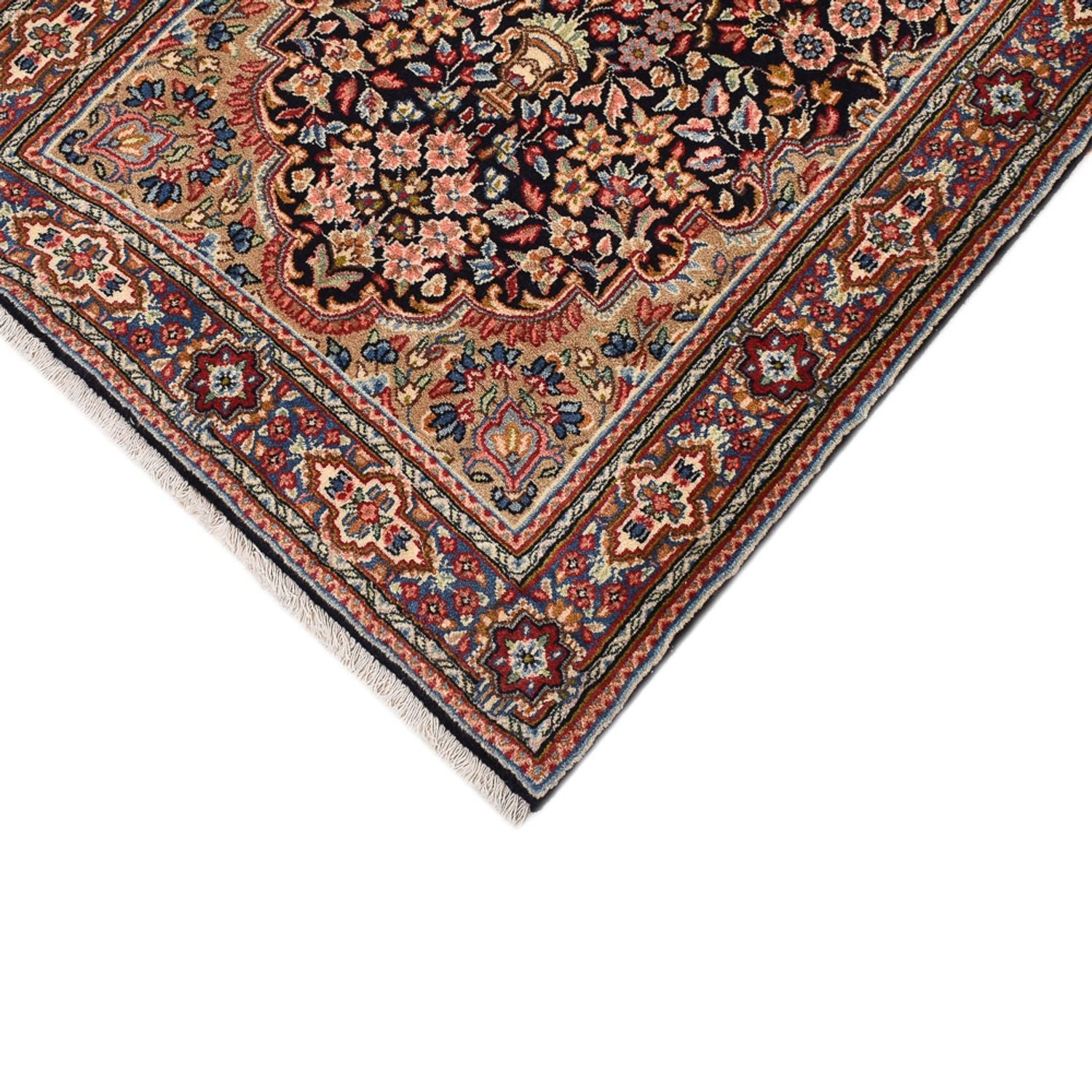 Tapis de couloir Tapis persan - Royal - 378 x 77 cm - beige foncé
