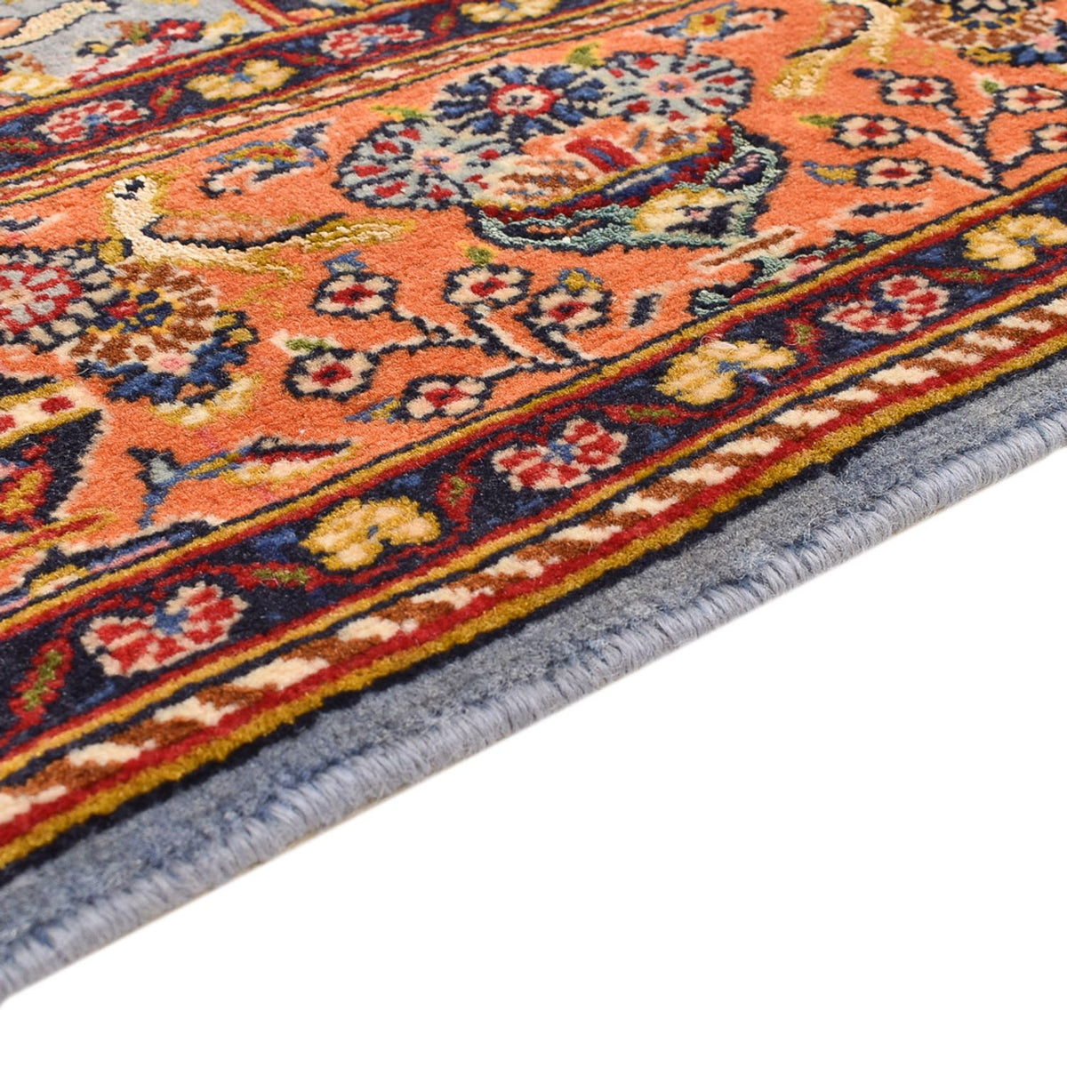 Tapis persan - Ghom - Royal - 169 x 111 cm - multicolore