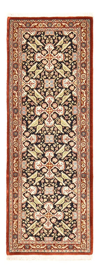 Tapis de couloir Tapis persan - Ghom - Royal - 150 x 54 cm - beige foncé