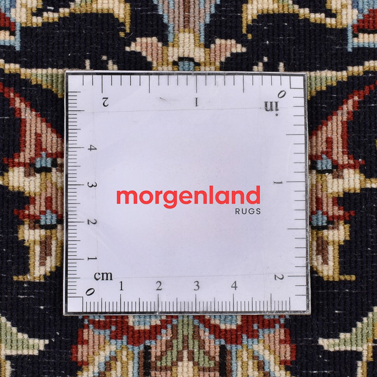 Tapis de couloir Tapis persan - Ghom - Royal - 193 x 55 cm - beige foncé