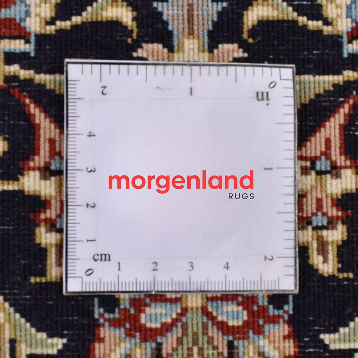 Tapis de couloir Tapis persan - Ghom - Royal - 193 x 54 cm - beige foncé