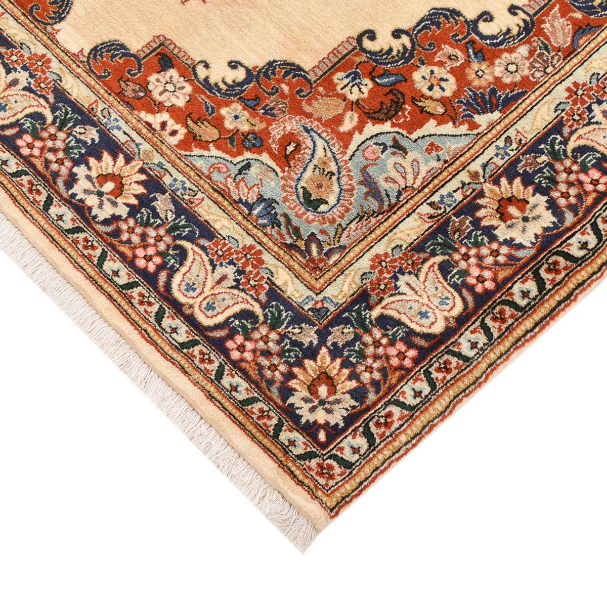 Tapis persan - Keshan - 151 x 108 cm - multicolore