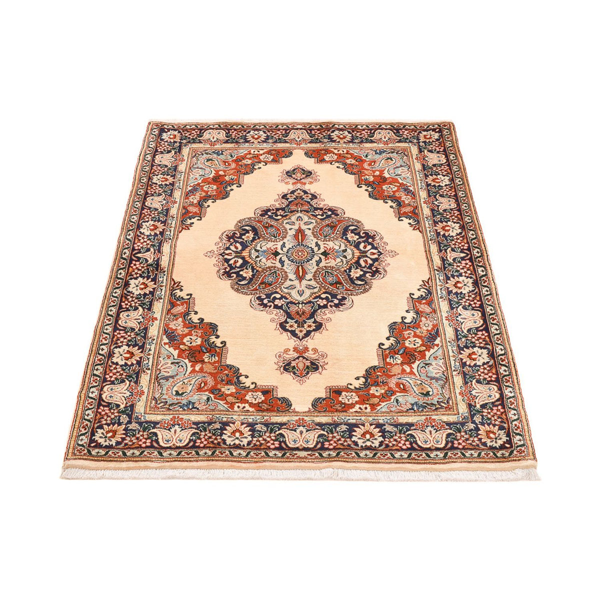 Tapis persan - Keshan - 151 x 108 cm - multicolore