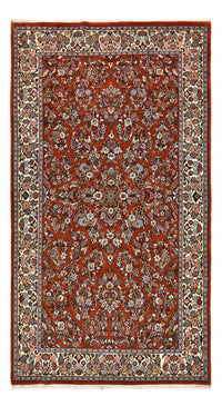 Tapis de couloir Tapis persan - Classique - 230 x 128 cm - rouge foncé