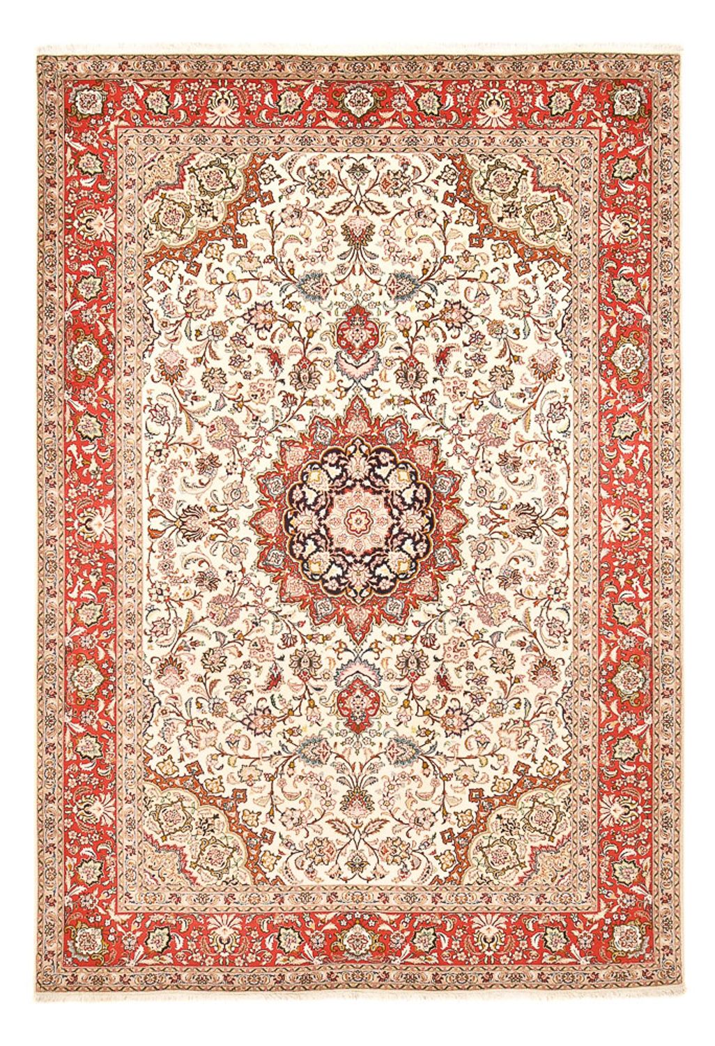 Tapis persan - Tabriz - Royal - 305 x 203 cm - beige