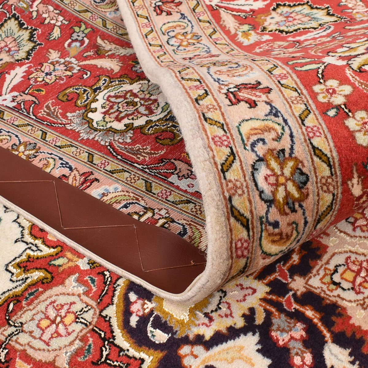 Tapis persan - Tabriz - Royal - 305 x 203 cm - beige