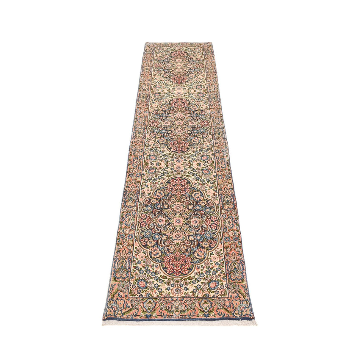 Tapis de couloir Tapis persan - Royal - 330 x 72 cm - sable