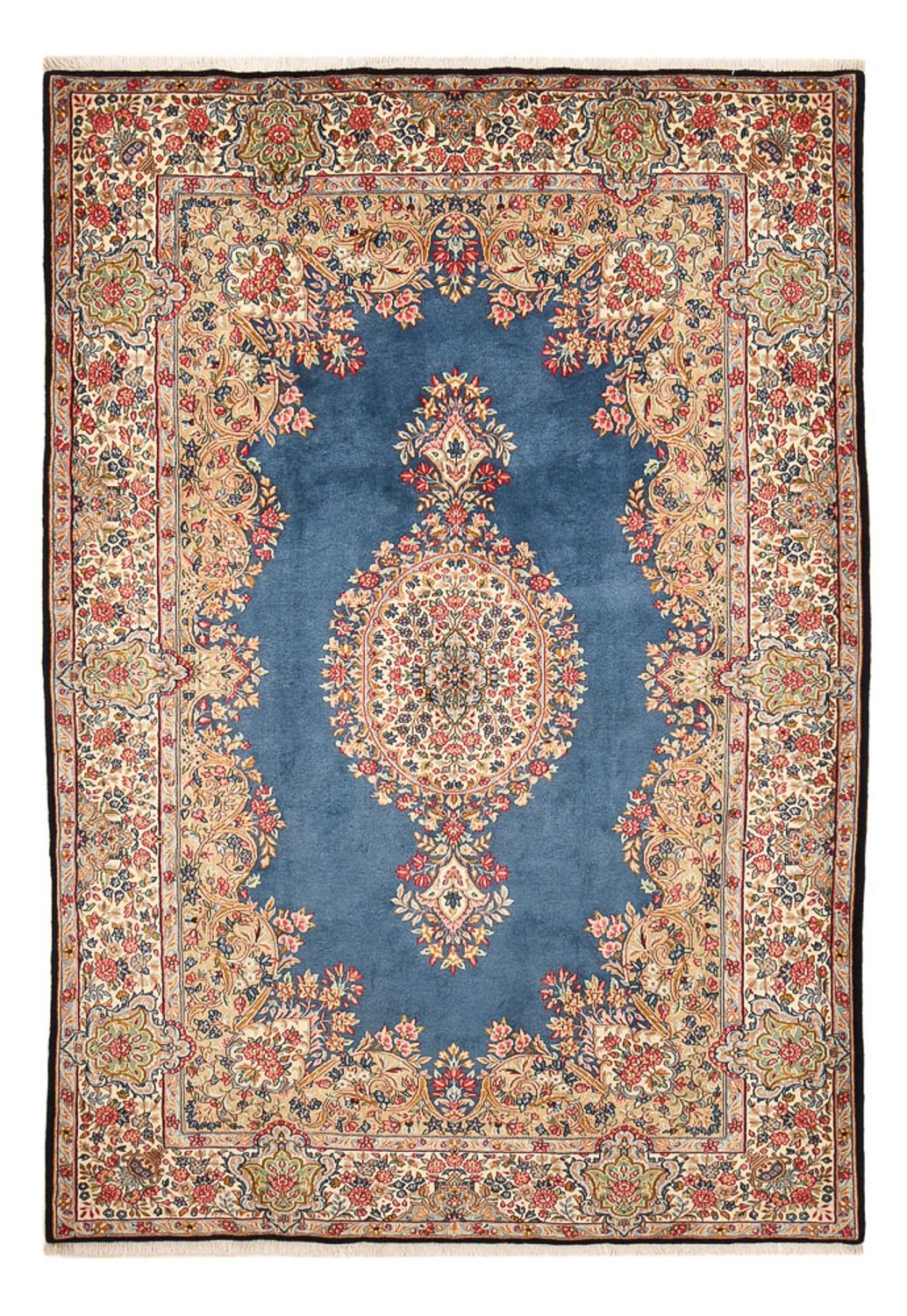 Tapis persan - Royal - 265 x 180 cm - bleu