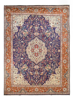 Tapis persan - Tabriz - Royal - 408 x 298 cm - multicolore