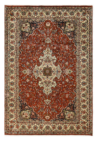 Tapis persan - Royal - 297 x 201 cm - rouge foncé