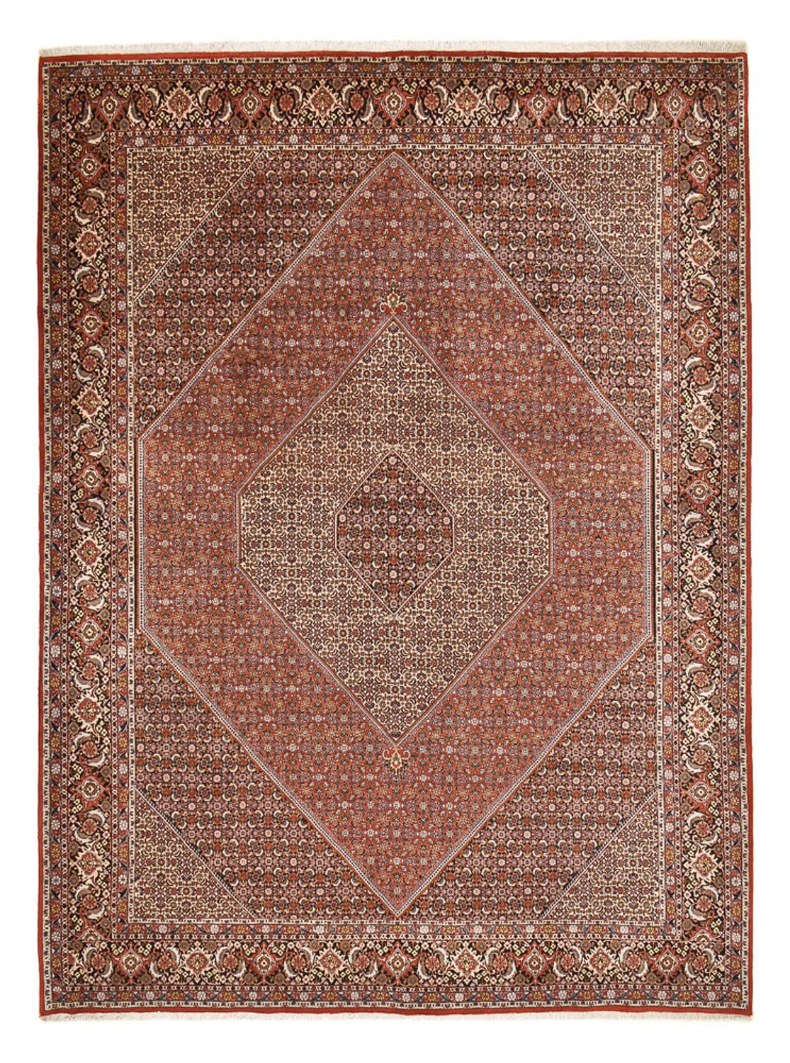 Tapis persan - Bidjar - 405 x 302 cm - rouille