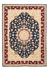 Tapis persan - Tabriz - Royal - 287 x 202 cm - bleu foncé