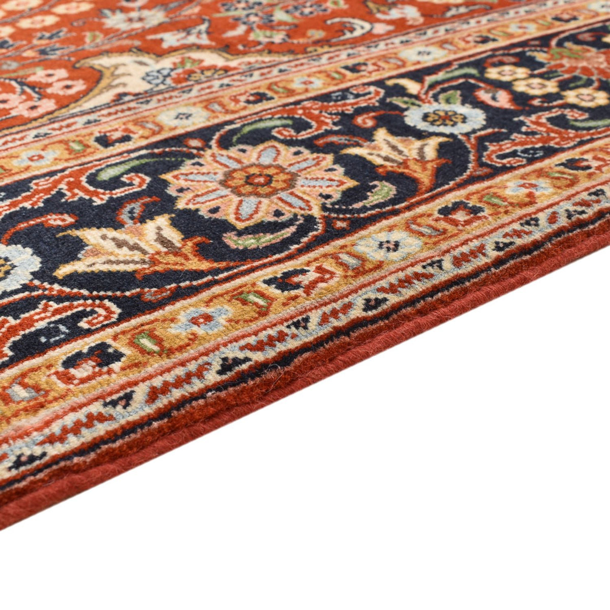 Tapis persan - Ghom - Royal - 240 x 142 cm - rouge
