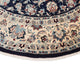 Tapis persan - Classique - 235 x 235 cm - bleu foncé