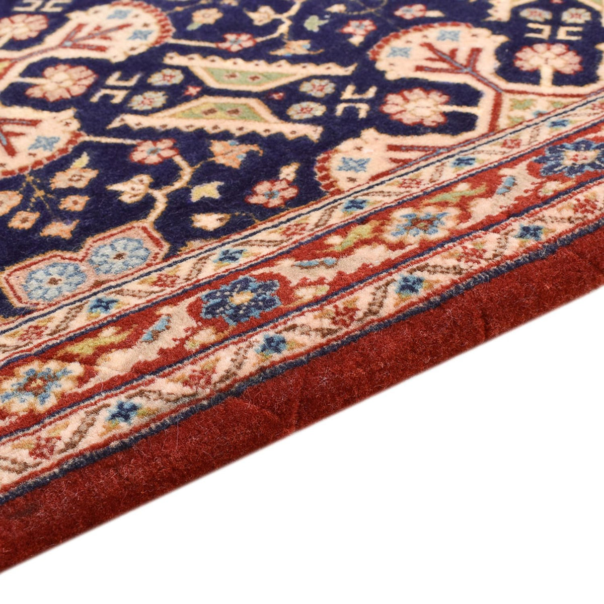 Tapis de couloir Tapis persan - Ghom - Royal - 205 x 55 cm - beige foncé