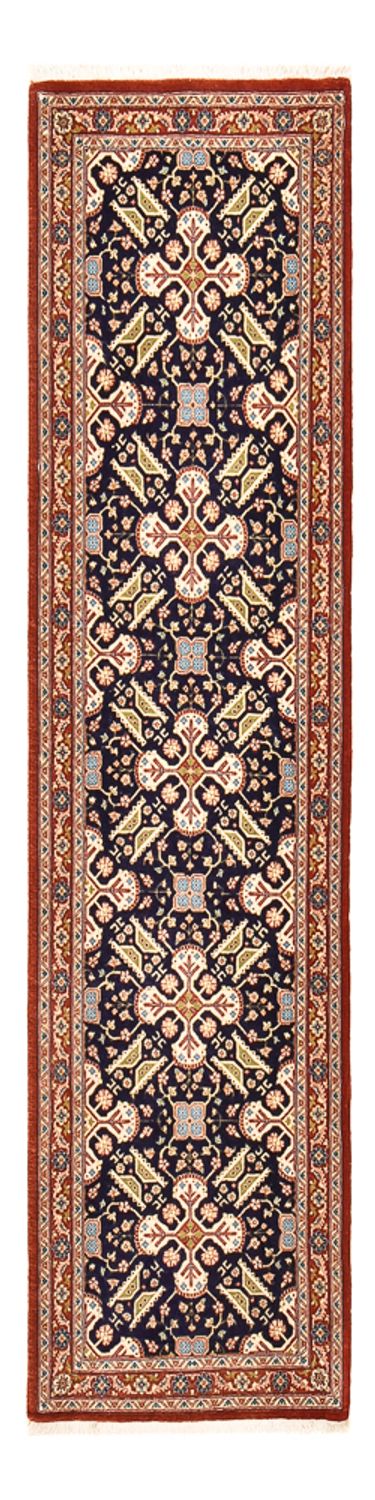 Tapis de couloir Tapis persan - Ghom - Royal - 204 x 55 cm - beige foncé