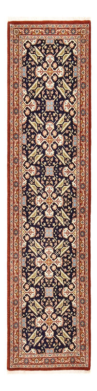 Tapis de couloir Tapis persan - Ghom - Royal - 204 x 55 cm - beige foncé