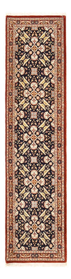Tapis de couloir Tapis persan - Ghom - Royal - 204 x 55 cm - beige foncé