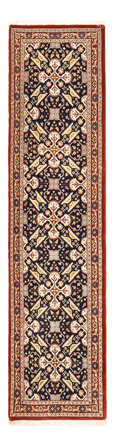 Tapis de couloir Tapis persan - Ghom - Royal - 204 x 55 cm - beige foncé