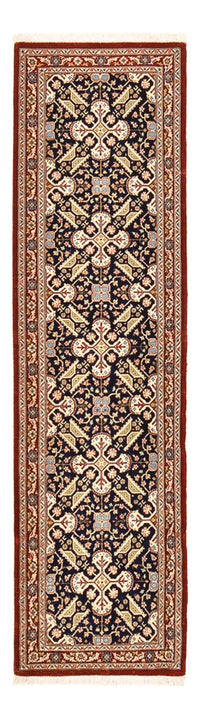 Tapis de couloir Tapis persan - Ghom - Royal - 195 x 55 cm - beige foncé