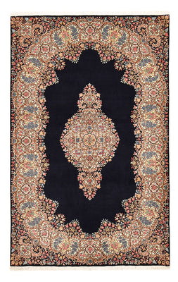 Tapis persan - Royal - Royal - 236 x 150 cm - bleu foncé
